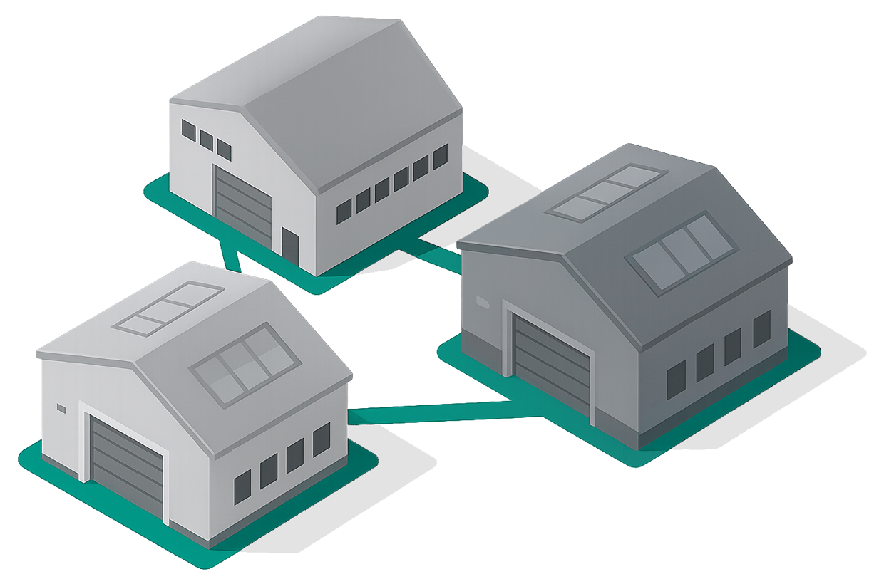 Podpora více skladů a podskladů